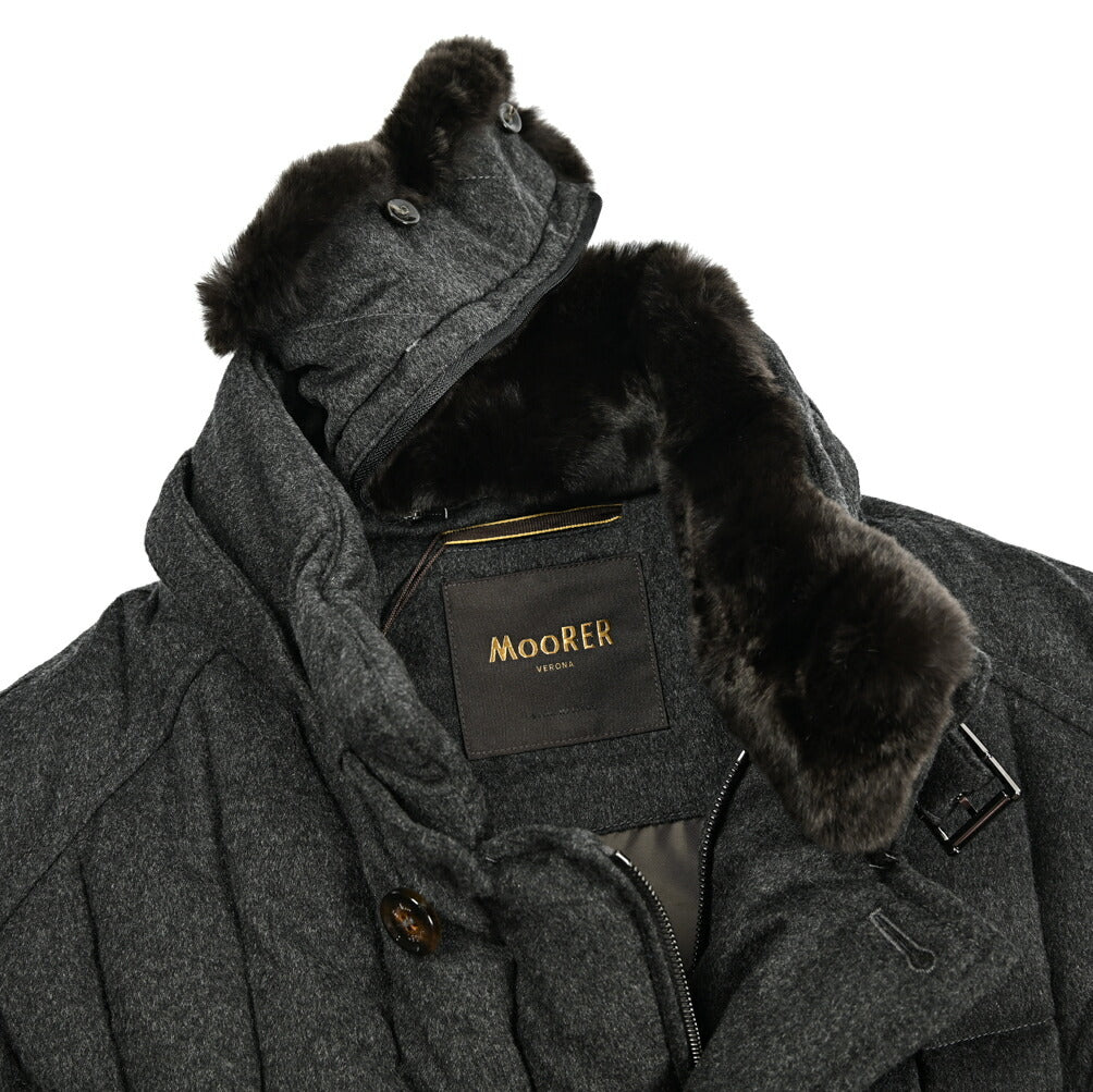 MOORER "SIRO-IL" カシミヤ100% ダウンジャケット (Loro Piana RAIN SYSTEM)