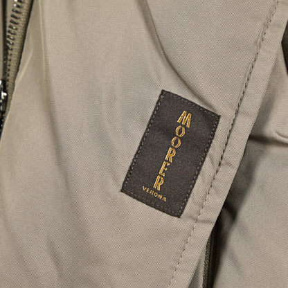 MOORER "MORRIS-KM" ポリエステル100% スタンドカラーダウンコート