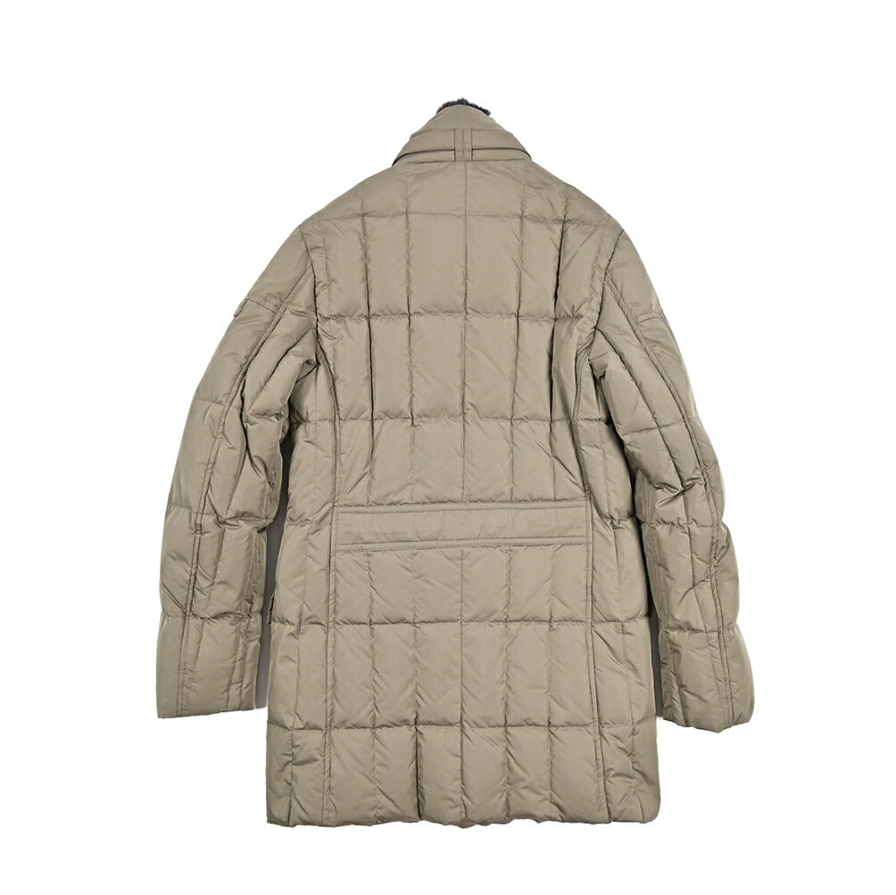 MOORER "MORRIS-KM" ポリエステル100% スタンドカラーダウンコート