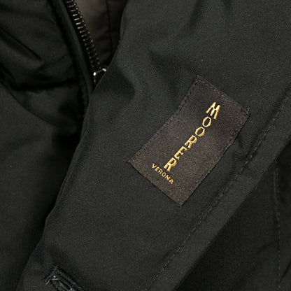 MOORER "MORRIS-KM" ポリエステル100% スタンドカラーダウンコート