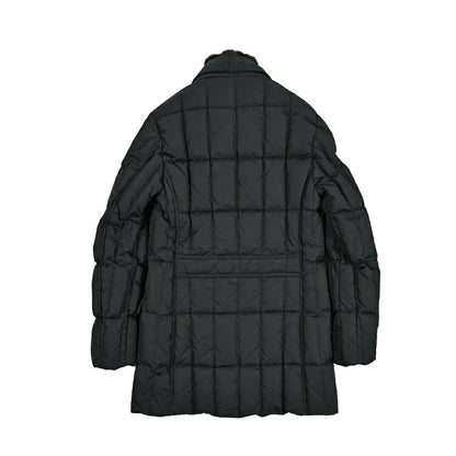 MOORER "MORRIS-KM" ポリエステル100% スタンドカラーダウンコート