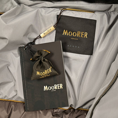 MOORER "ZARBO-STP" ポリエステル100% スタンドカラーダウンコート / ACQUA PROOF (防水)