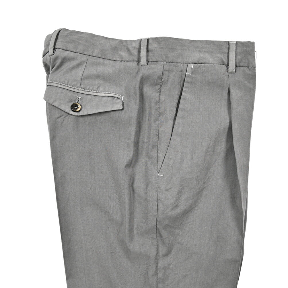 SALE｜PT TORINO "REBEL FIT" SUPER 110's ヴァージンウール100% リラックステーパードスラックス(製品染め)