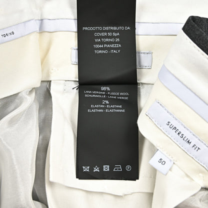 SALE｜PT TORINO "SUPERSLIM FIT" ストレッチウール ワンタックスラックス