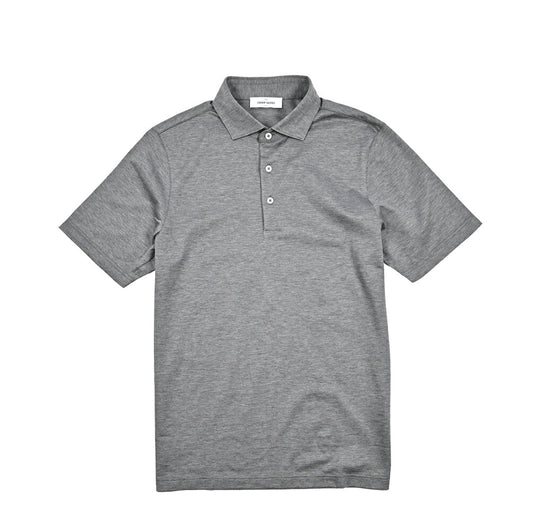 SALE｜GRAN SASSO コットン100% 鹿の子ポロシャツ