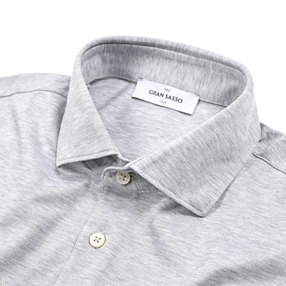 SALE｜GRAN SASSO コットン100% 鹿の子ポロシャツ