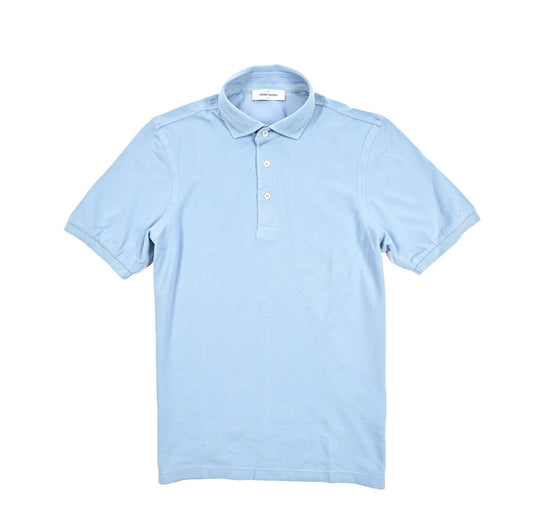 SALE｜GRAN SASSO コットン100% 鹿の子ポロシャツ