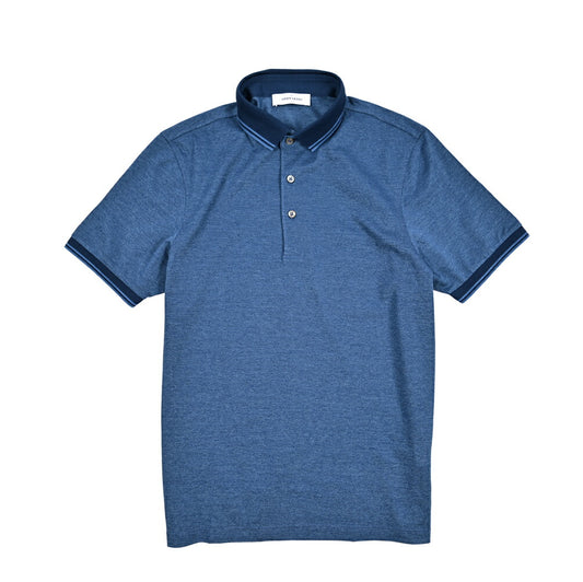 SALE｜GRAN SASSO コットン100% 鹿の子ポロシャツ