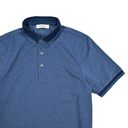 SALE｜GRAN SASSO コットン100% 鹿の子ポロシャツ