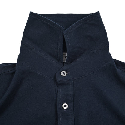 SALE｜GRAN SASSO コットン100% 長袖ジャージーポロシャツ