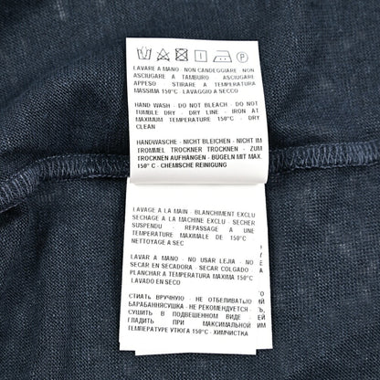 GRAN SASSO リネン100% スキッパーポロ