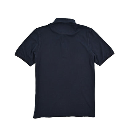 GRAN SASSO コットン100% 鹿の子ポロシャツ (製品染め)