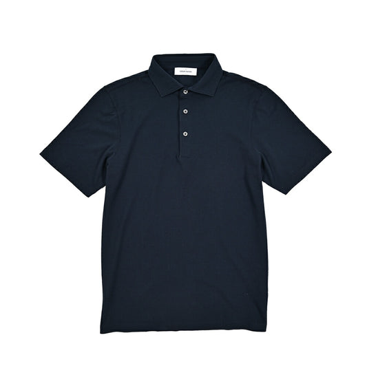 GRAN SASSO コットン100% 鹿の子ポロシャツ