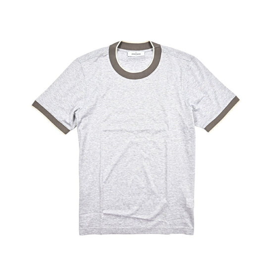 GRAN SASSO コットン100% クルーネック半袖Tシャツ