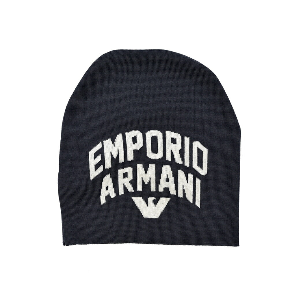 EMPORIO ARMANI ウールニットキャップ (ビーニー)