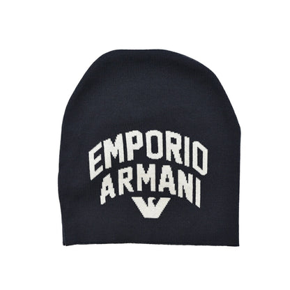 EMPORIO ARMANI ウールニットキャップ (ビーニー)