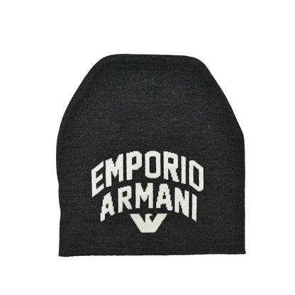 EMPORIO ARMANI ウールニットキャップ (ビーニー)