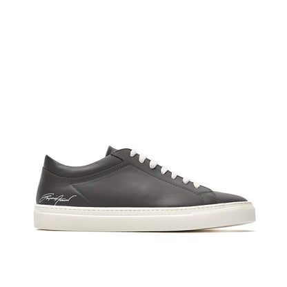 EMPORIO ARMANI カーフレザースニーカー