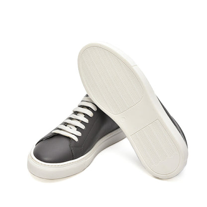EMPORIO ARMANI カーフレザースニーカー