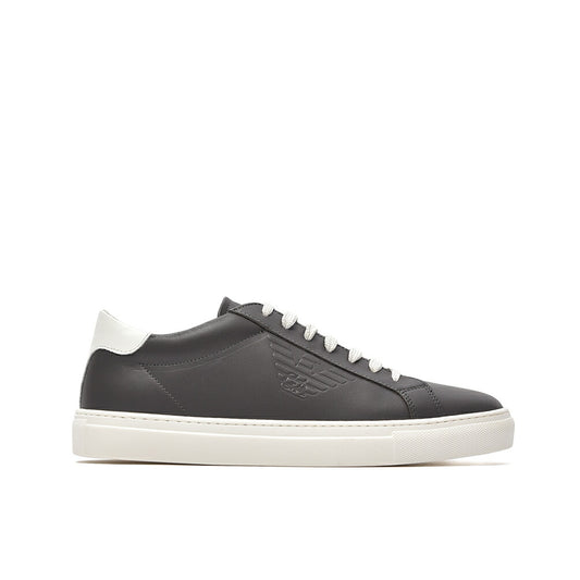 EMPORIO ARMANI カーフレザースニーカー