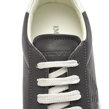 EMPORIO ARMANI カーフレザースニーカー