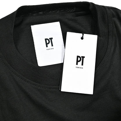 PT TORINO シルク混コットン 半袖Tシャツ