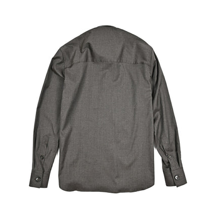 25-26AW PT TORINO レーヨン混ウール ストレッチシャツ