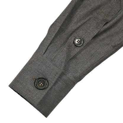 25-26AW PT TORINO レーヨン混ウール ストレッチシャツ