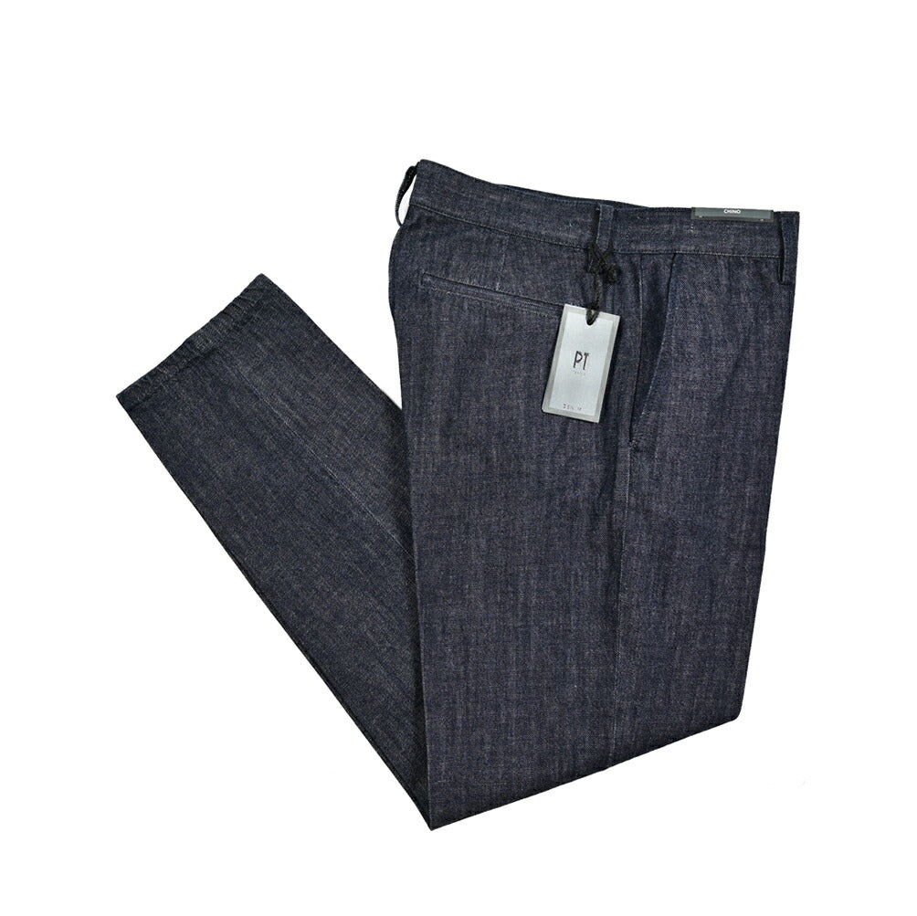 25-26AW PT TORINO "CHINO" コットン100% デニムスラックス(デニスラ)