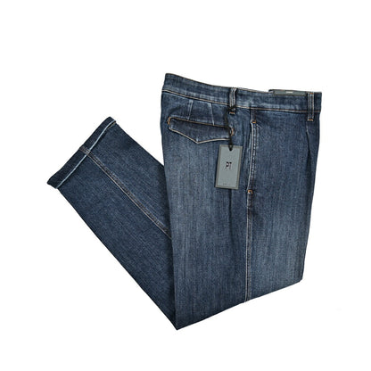 25-26AW PT TORINO "CHINO" LORD カシミヤ混コットン ワンタックデニムスラックス