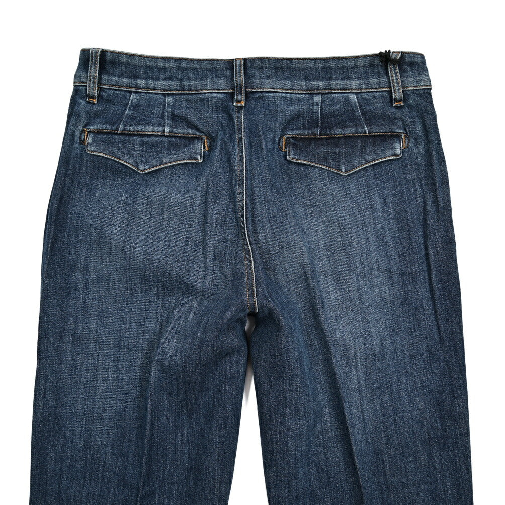 25-26AW PT TORINO "CHINO" LORD カシミヤ混コットン ワンタックデニムスラックス