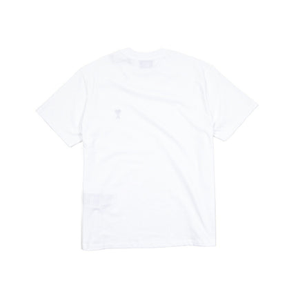 25-26AW AMI PARIS コットン100% ワンポイントロゴTシャツ