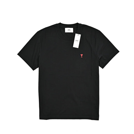 25-26AW AMI PARIS コットン100% ワンポイントロゴTシャツ