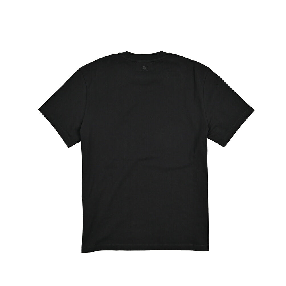 25-26AW AMI PARIS コットン100% ワンポイントロゴTシャツ