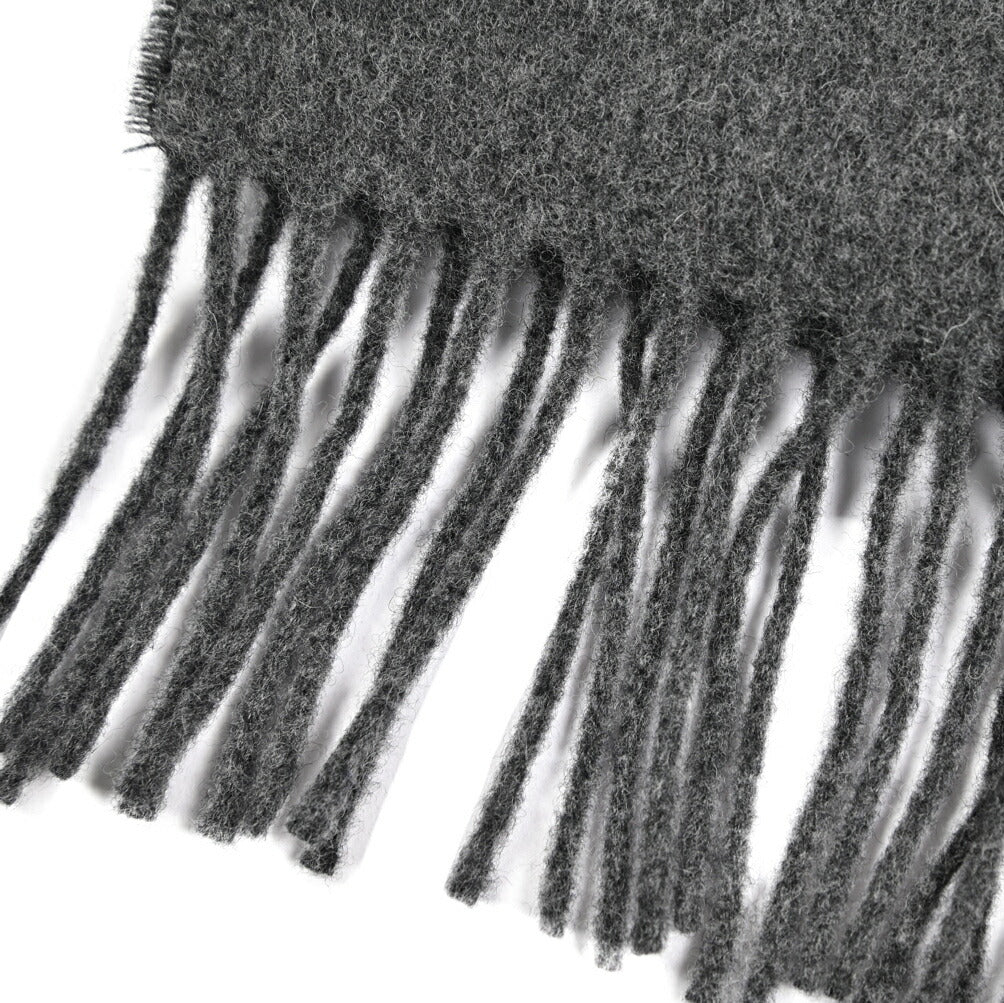 25-26AW AMI PARIS ウール100% ワンポイントロゴマフラー