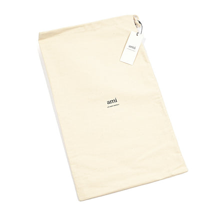 25-26AW AMI PARIS ウール100% ワンポイントロゴマフラー