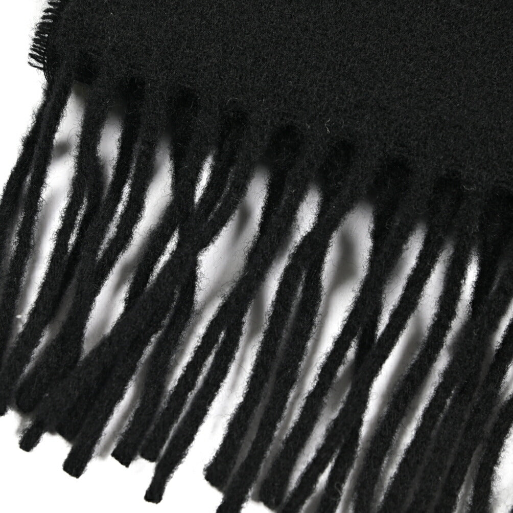 25-26AW AMI PARIS ウール100% ワンポイントロゴマフラー