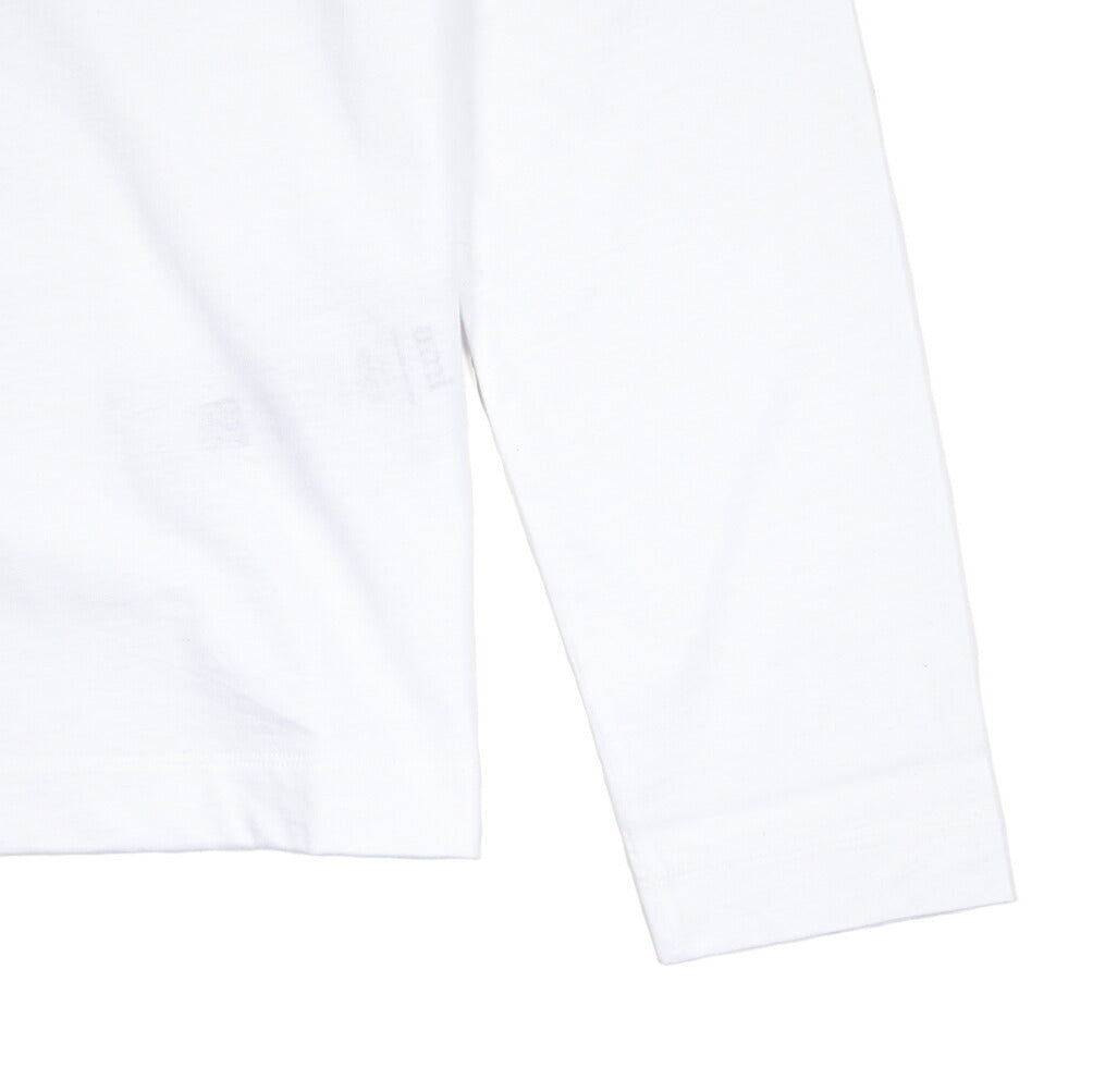 25-26AW AMI PARIS コットン100% ワンポイントロゴ長袖 Tシャツ