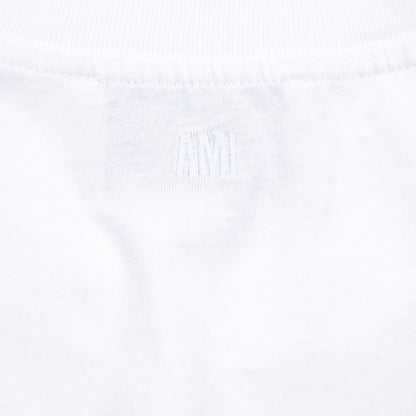 25-26AW AMI PARIS コットン100% ワンポイントロゴ長袖 Tシャツ