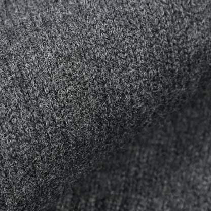25-26AW AMI PARIS ヴァージンウール100% ワンポイントロゴニットカーディガン