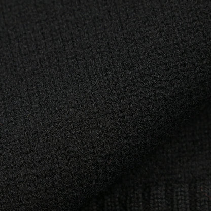 25-26AW AMI PARIS ヴァージンウール100% ワンポイントロゴタートルネックニットセーター