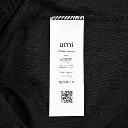 25-26AW AMI PARIS コットン100% ワンポイントロゴポロシャツ