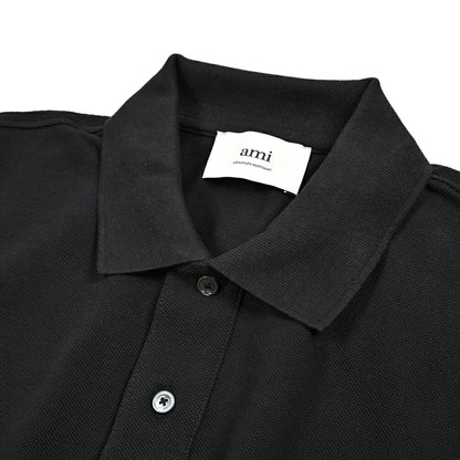 25-26AW AMI PARIS コットン100% ワンポイントロゴポロシャツ