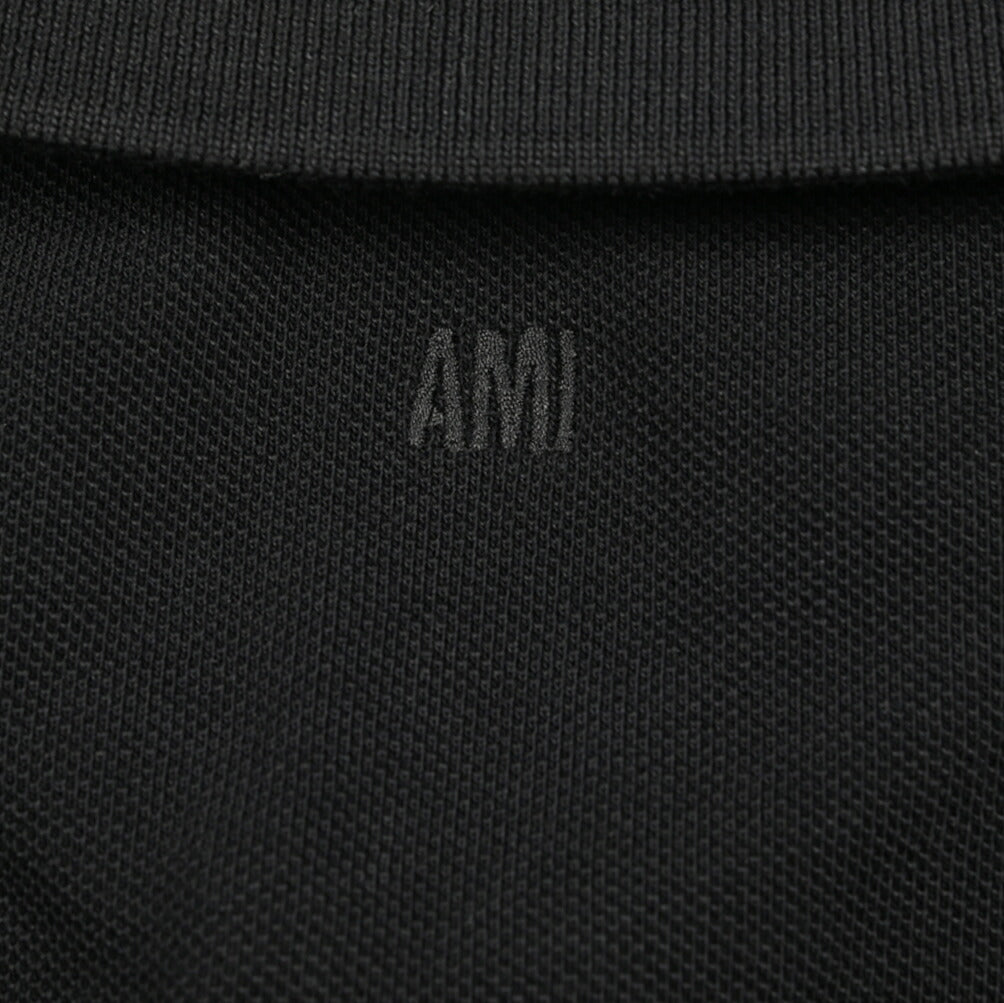 25-26AW AMI PARIS コットン100% ワンポイントロゴポロシャツ