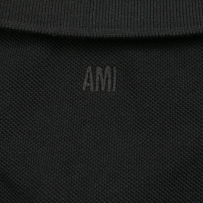 25-26AW AMI PARIS コットン100% ワンポイントロゴポロシャツ