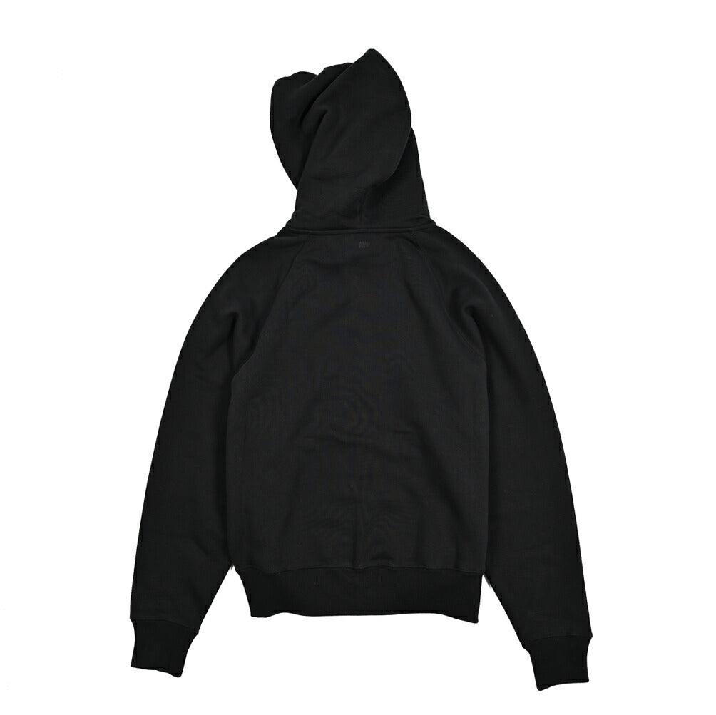 25-26AW AMI PARIS コットン100% ジップアップスウェットパーカー
