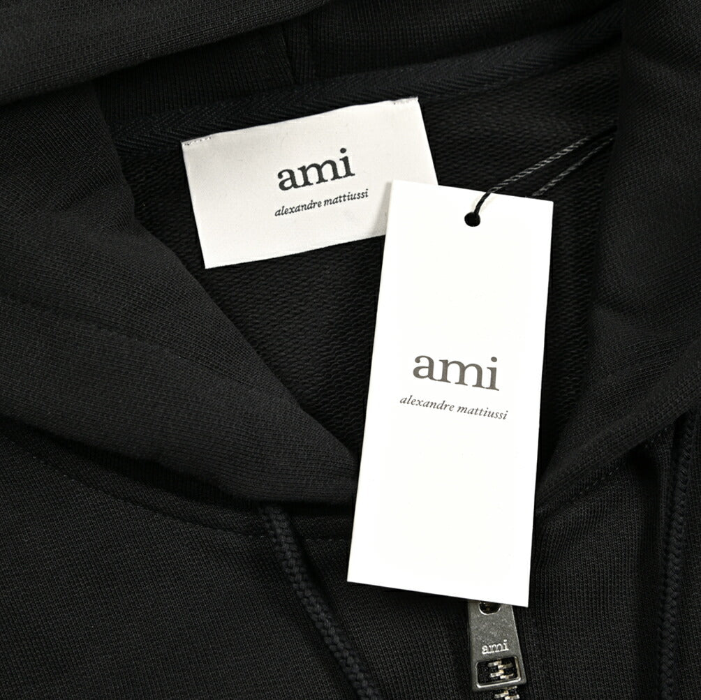 25-26AW AMI PARIS コットン100% スウェットパーカー