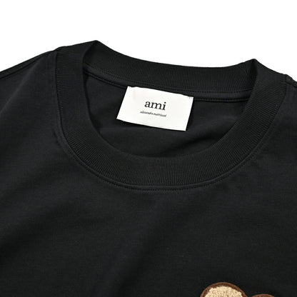 25-26AW AMI PARIS コットン100% 半袖Tシャツ