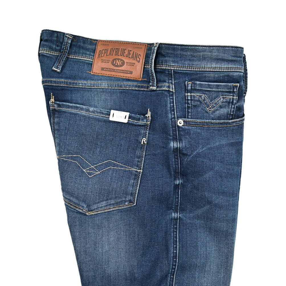 REPLAY ANBASS ストレッチデニム スリムフィットジーンズ / M914