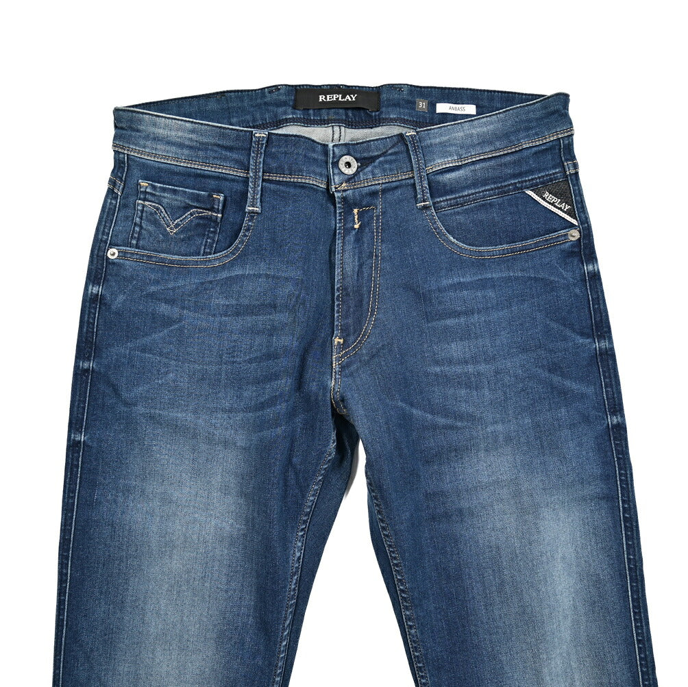 REPLAY ANBASS ストレッチデニム スリムフィットジーンズ / M914
